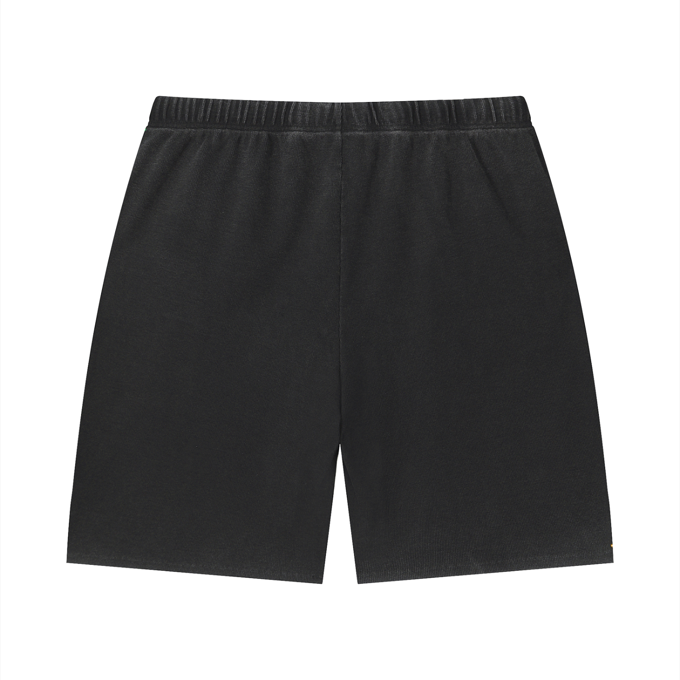 "Brooklyn Republic Essentials" Vintage Wash Sunfade Waffle Raw Hem Shorts