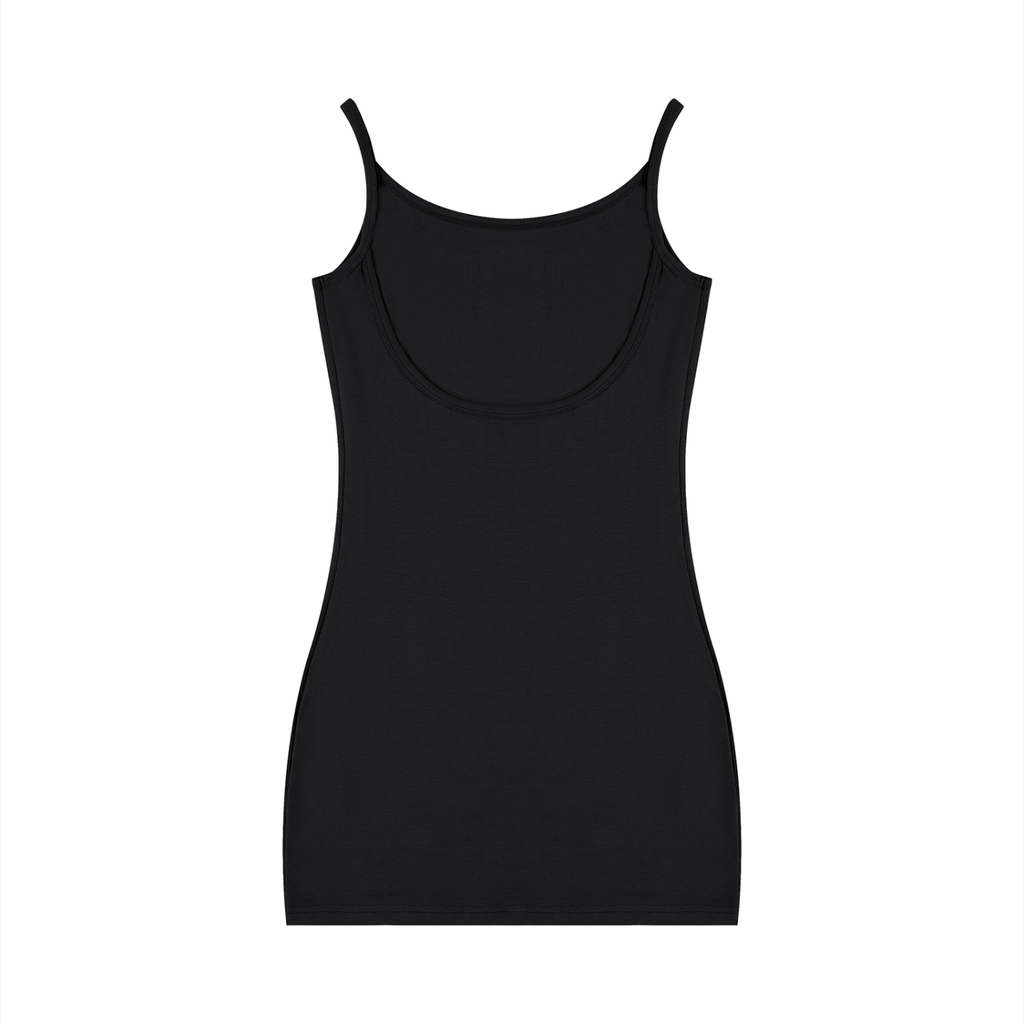 "Brooklyn Republic Essentials" Women's Solid Tight Sleeveless Dress